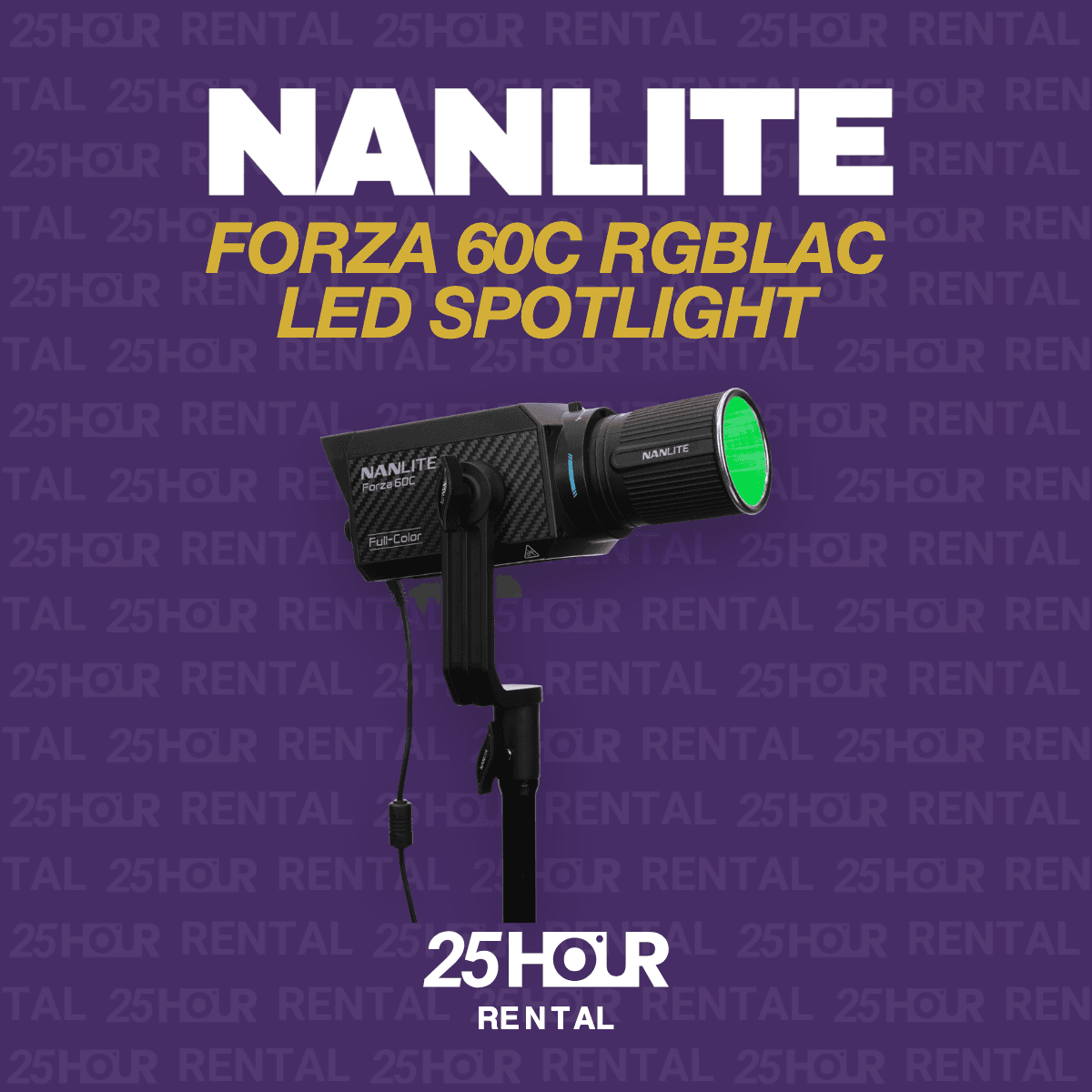 NANLITE FORZA 60C RGBLAC LED SPOTLIGHT