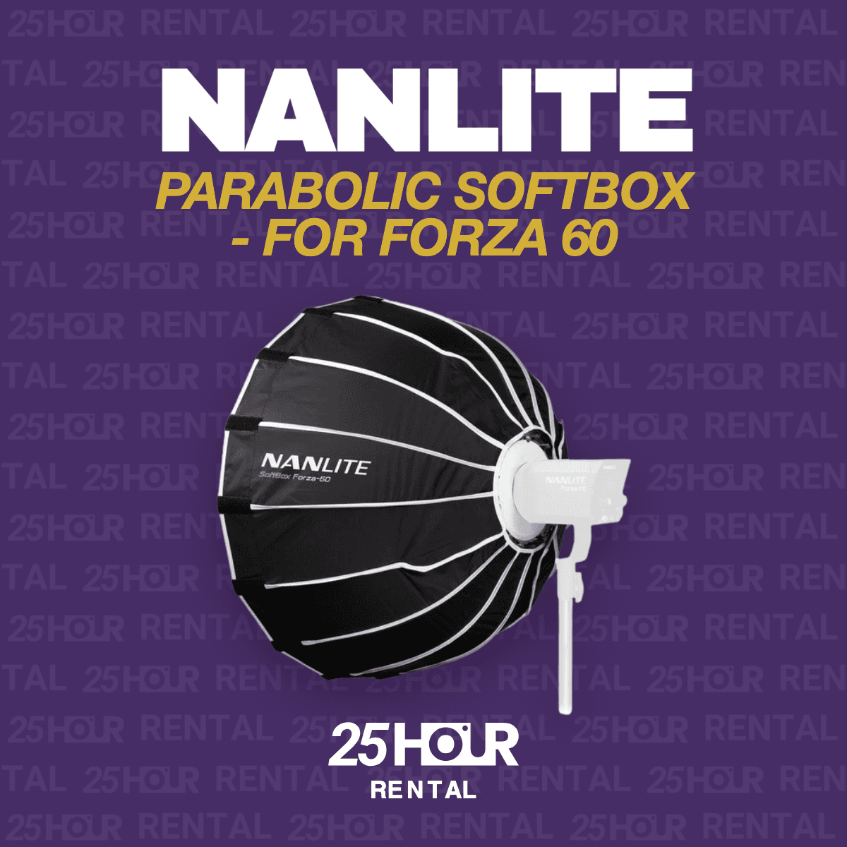 NANLITE PARABOLIC SOFTBOX - FOR FORZA 60