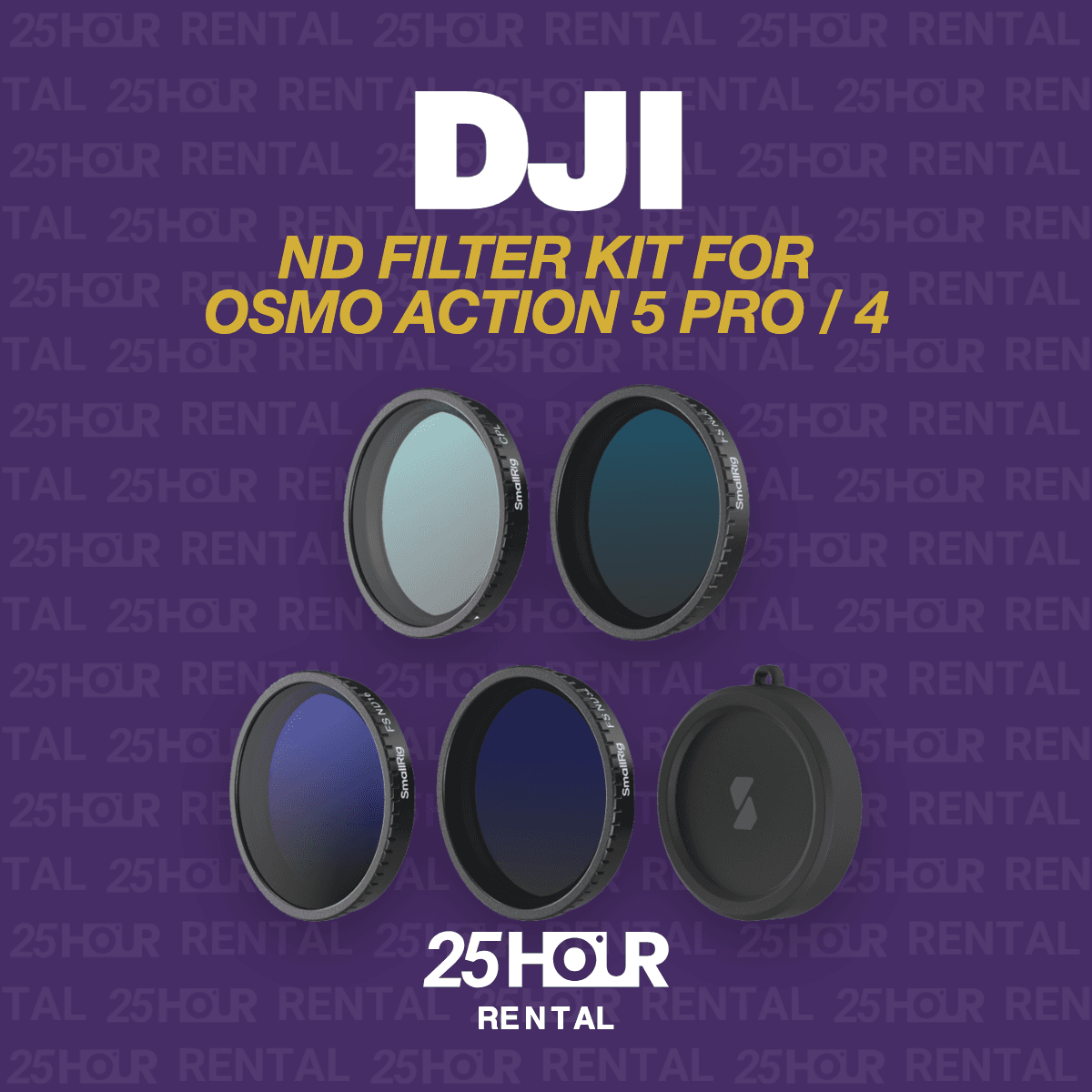 ND Filter Kit for DJI Osmo Action 5 Pro / 4