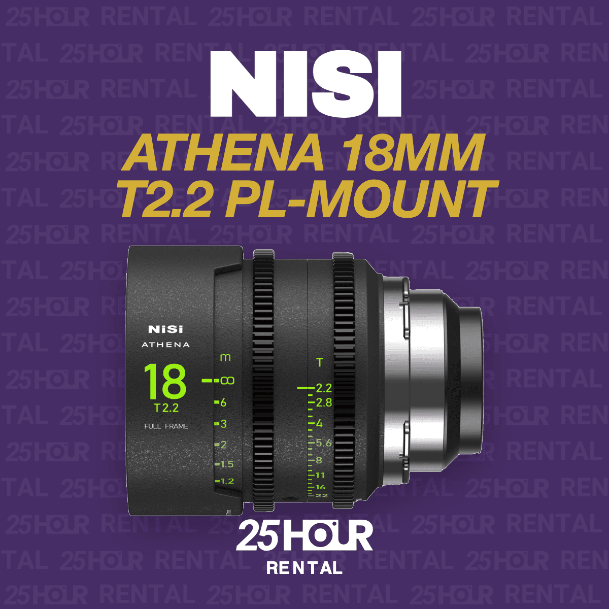 NISI ATHENA 18MM T2.2 PL-MOUNT