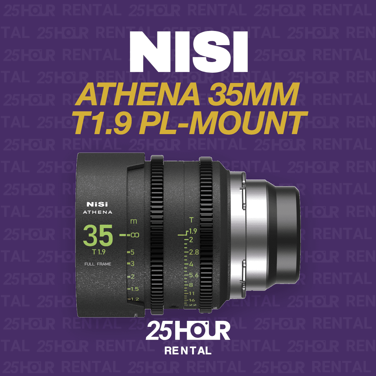 NISI ATHENA 35MM T1.9 PL-MOUNT