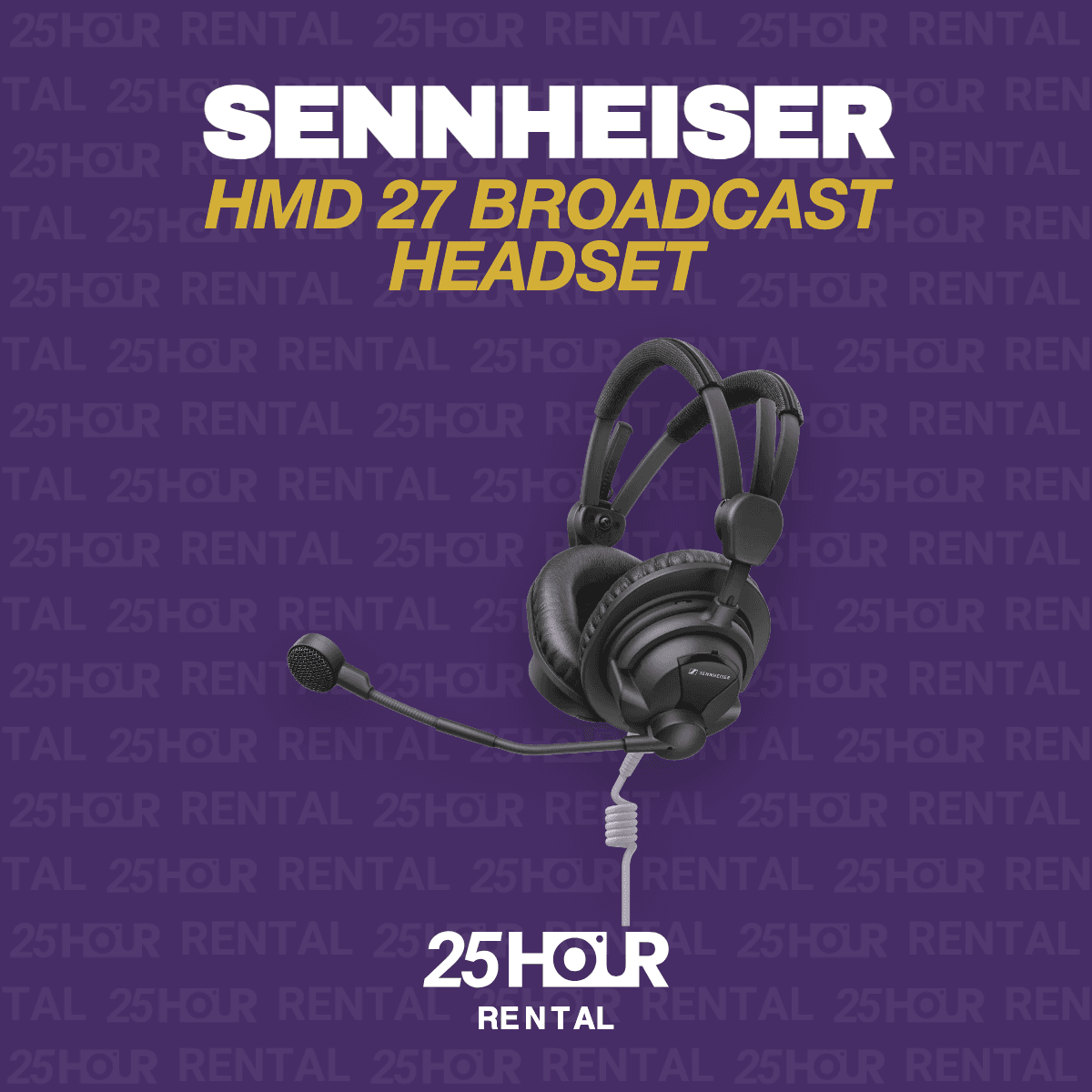 Sennheiser HMD 27 Broadcast Headset