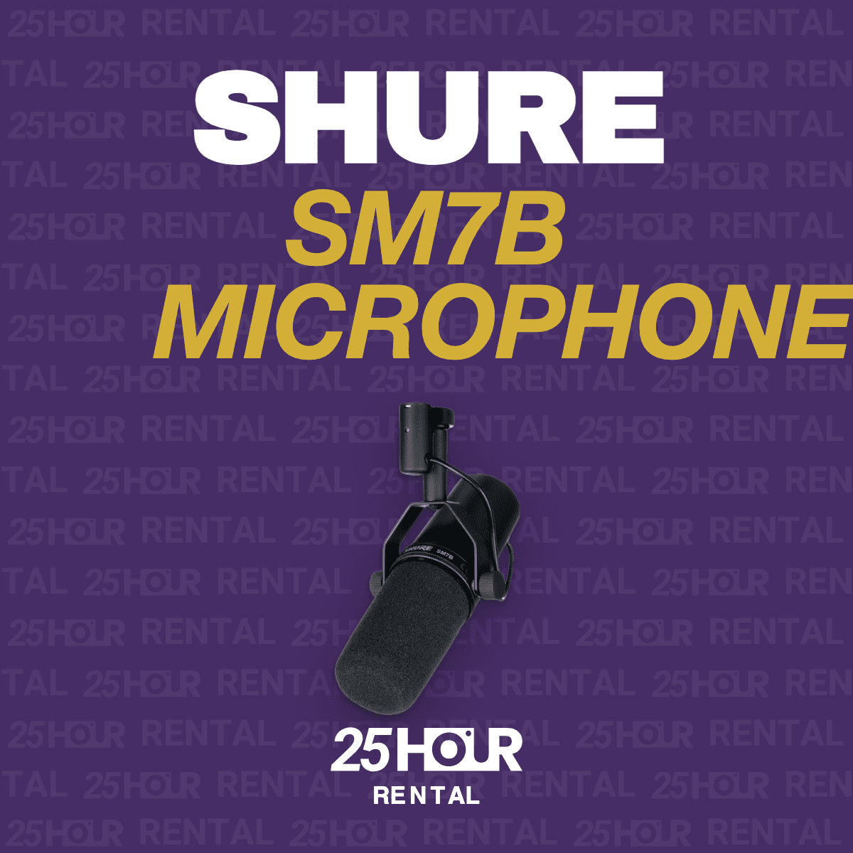 SHURE SM7B MICROPHONE