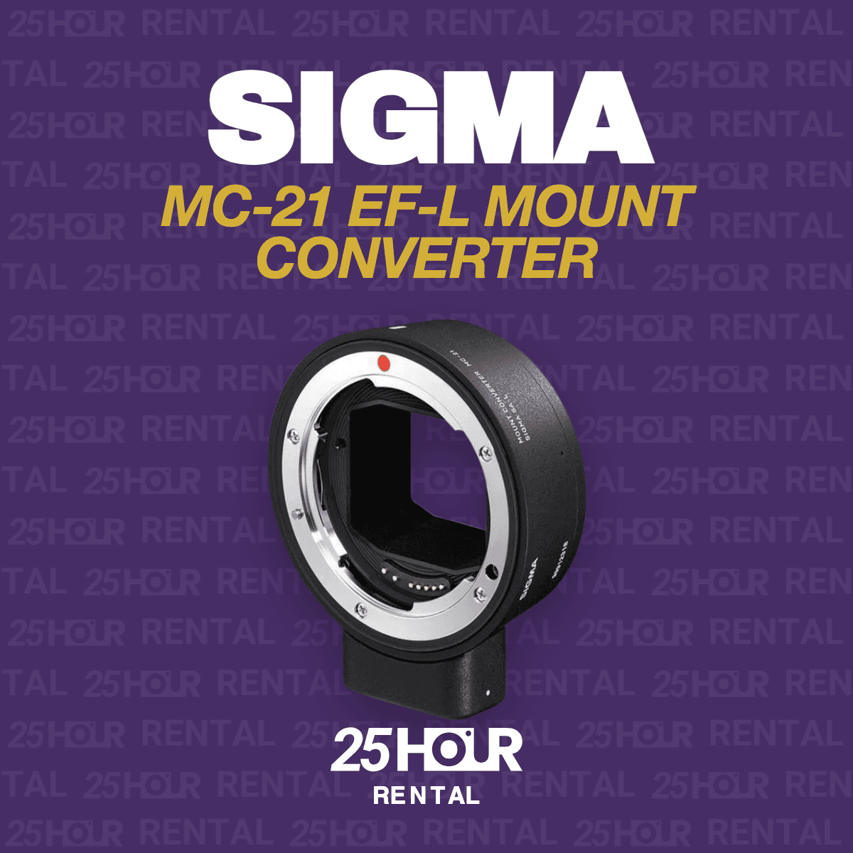 Sigma MC-21 EF-L mount converter