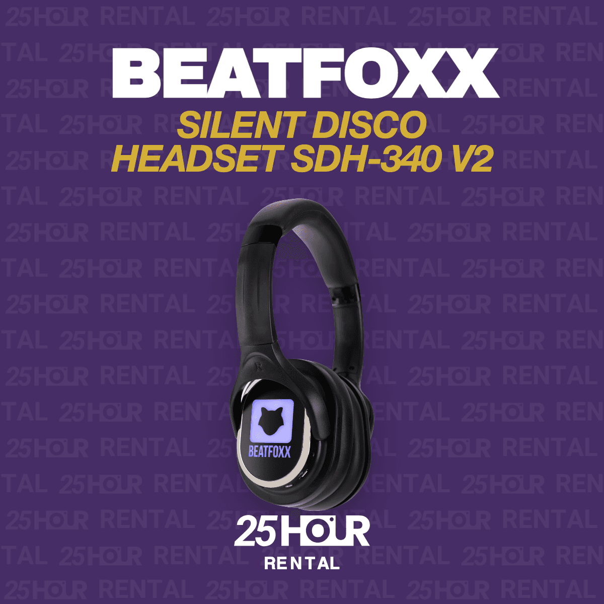 Silent Disco Headset - Beatfoxx SDH-340 V2