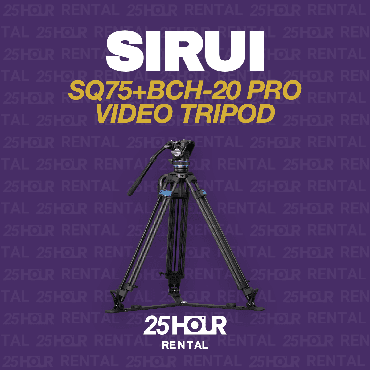 Sirui SQ75+BCH-20 Pro Video tripod