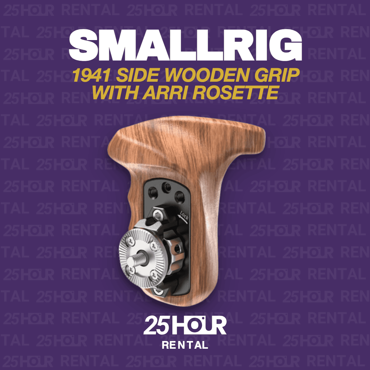 SmallRig 1941 Side Wooden Grip with Arri Rosette