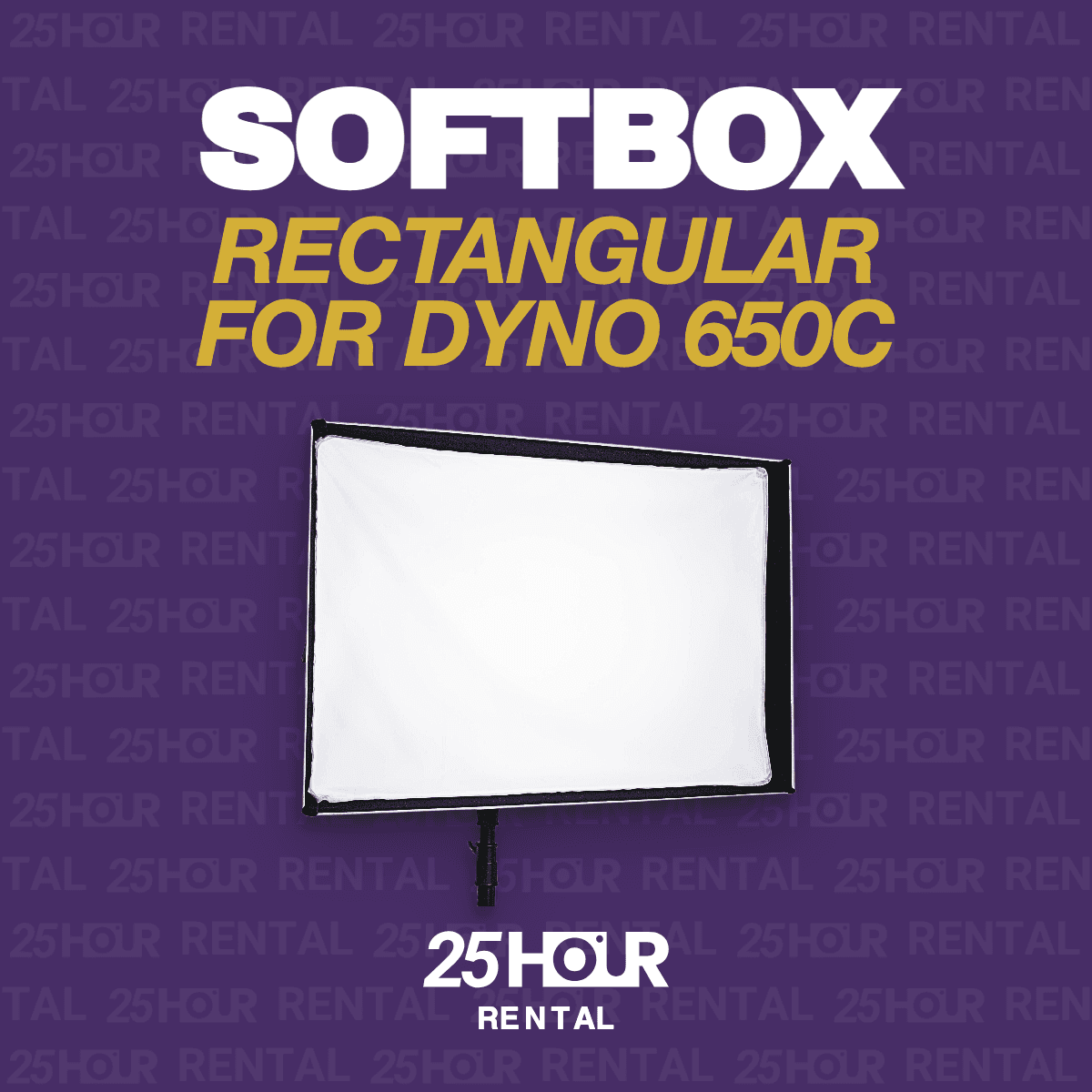 Softbox rectangular for Dyno 650C