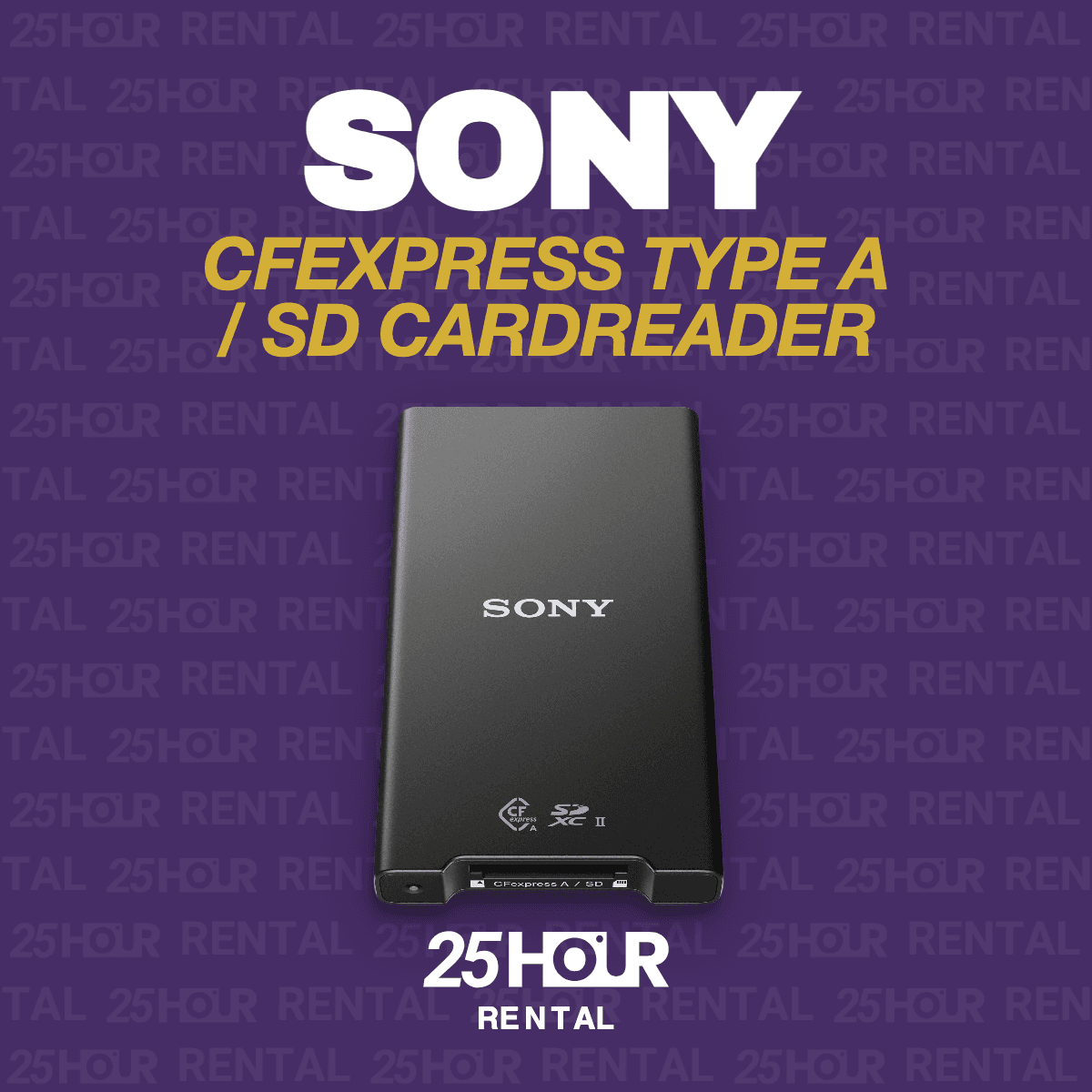 Sony CFexpress Type A / SD CardReader