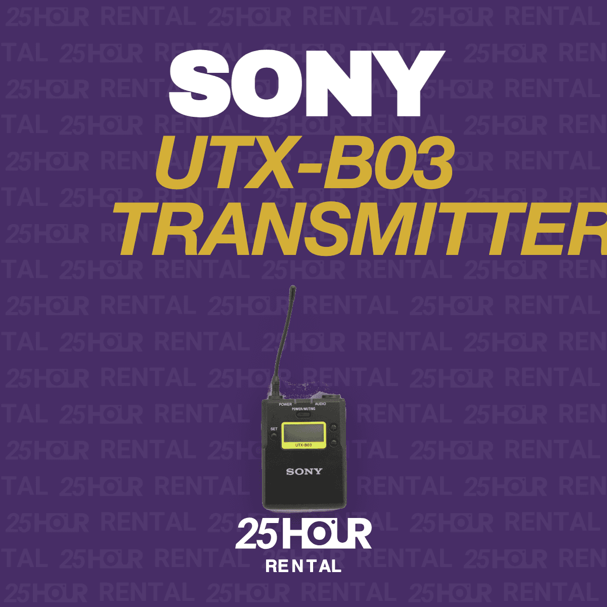 SONY UTX-B03 TRANSMITTER