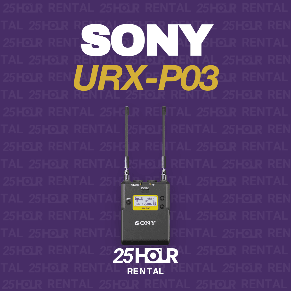SONY URX-P03 RECIVER