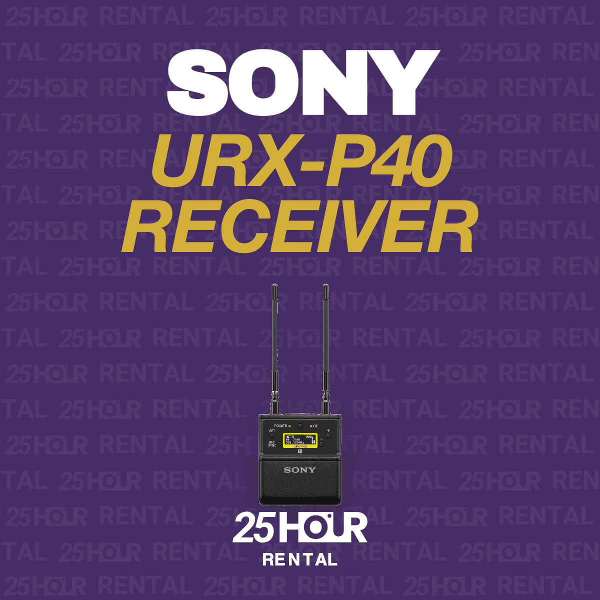 SONY URX-P40 RECIVER