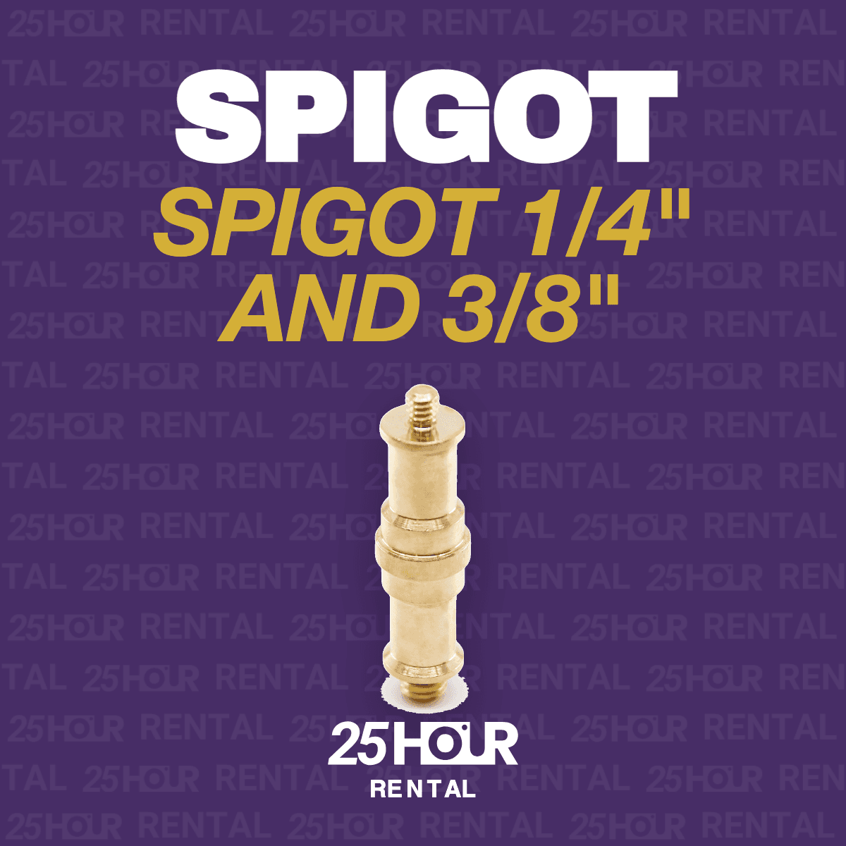 Spigot 1/4" og 3/8"