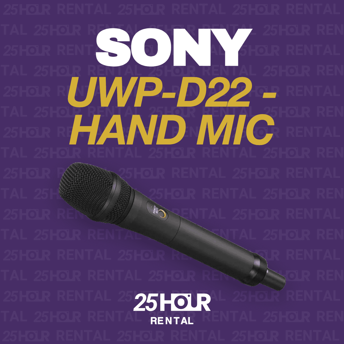 Sony UWP-D22 - Hand Mic