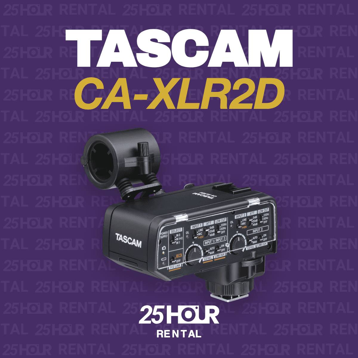 TASCAM CA-XLR2d