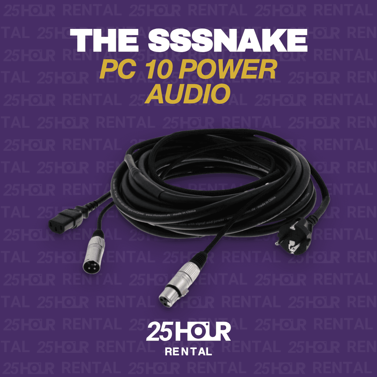 the sssnake PC 10 Power Audio
