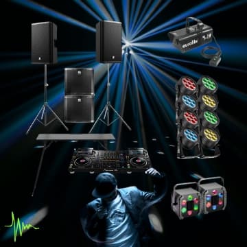 Festpakke 4 m/DJ 5 timer