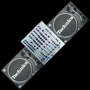 Vinyl DJ pult m. XONE:96