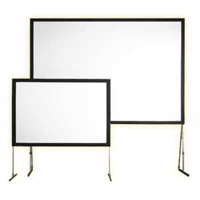 Stumpfl lærred 460 X 270 cm (16:9) – Front og bag projekteret