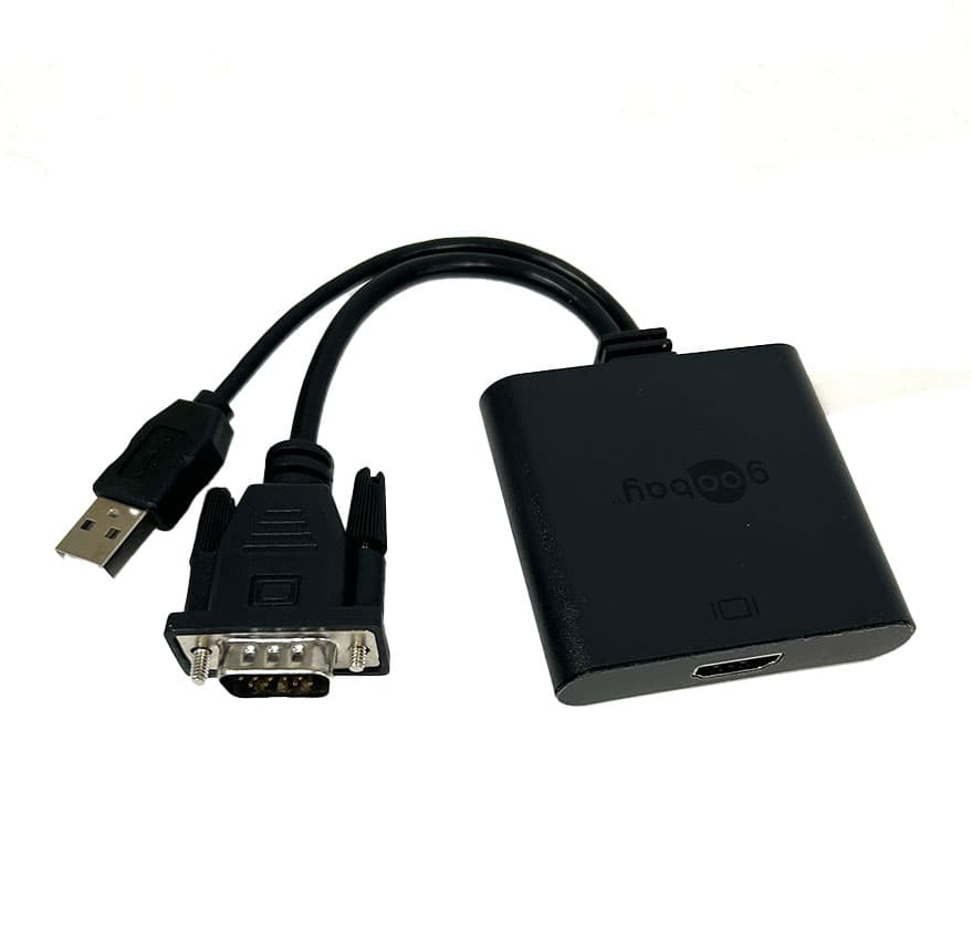 VGA/USB til HDMI adapter
