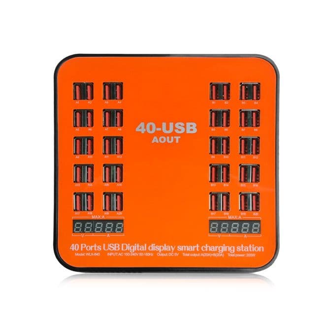 Multi ladestation 40 port