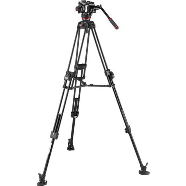 Manfrotto 504X 645 - Fast Twin tripod