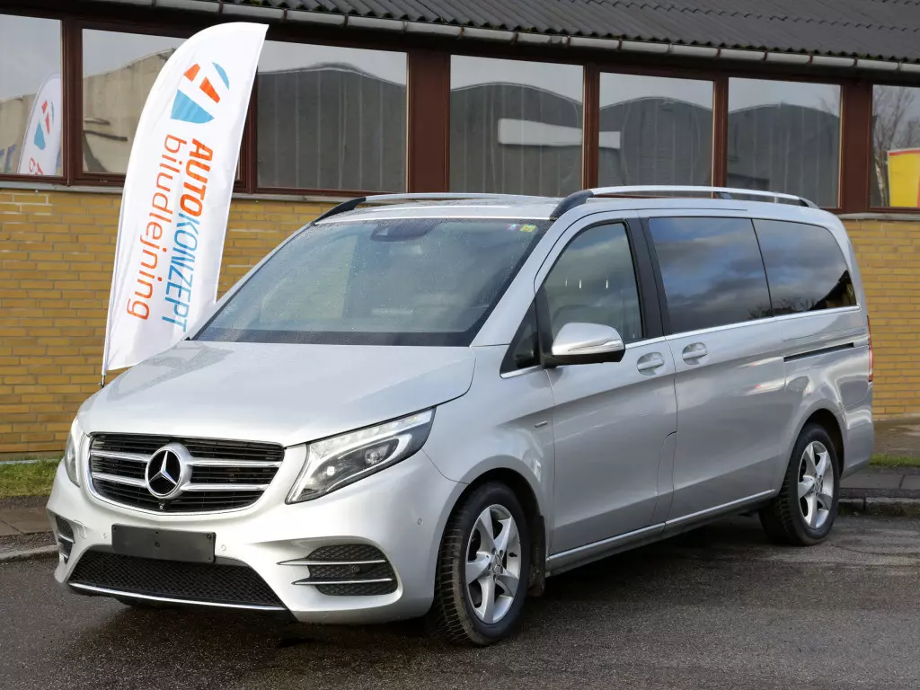 Mercedes Benz V250d Aut. - Luksus minibus med alt i udstyr
