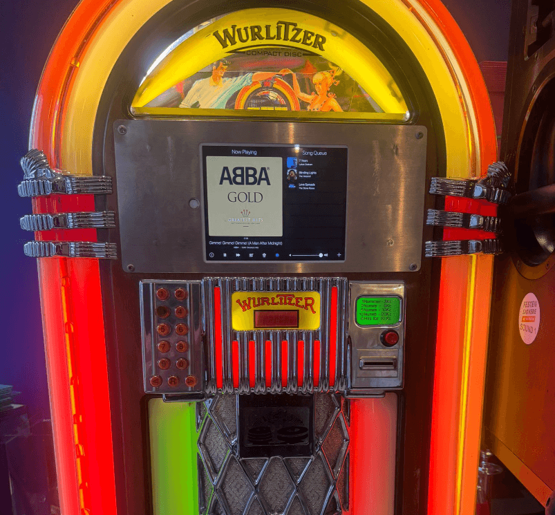 Jukebox inkl Soundboks