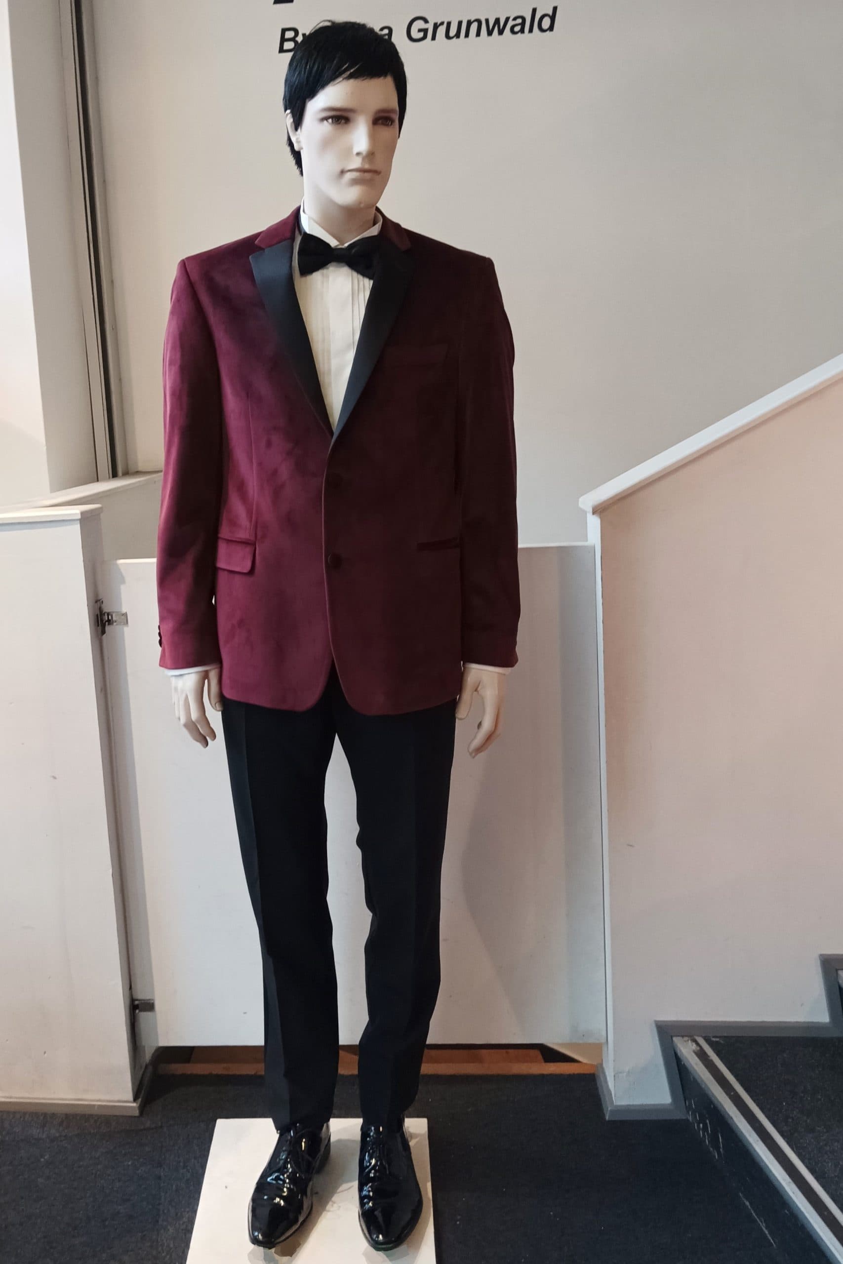 Smoking med jakke i velour