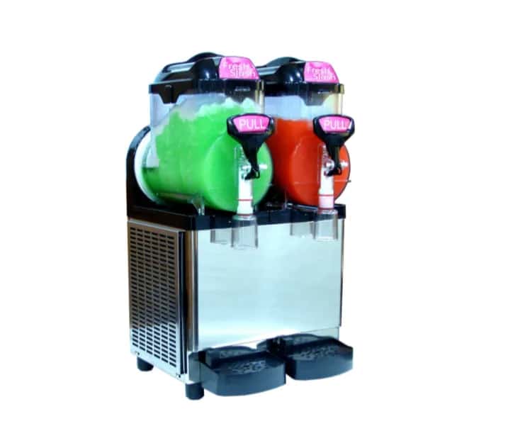 Slush Ice maskine – 2 x 5 L (inkl. saft + krus)