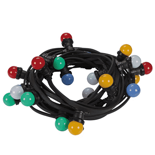 Lyskæde farver 11,5M