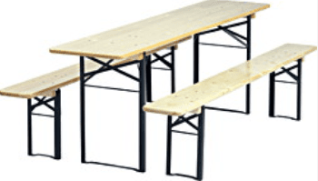 Bord/bænke sæt 67x200cm