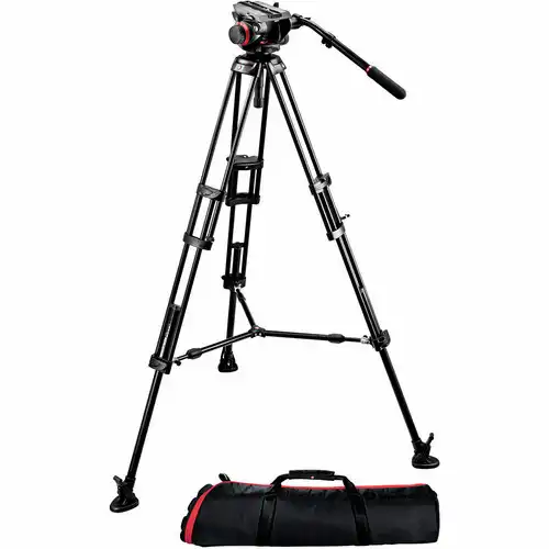 MANFROTTO 546 + 504HD VIDEO TRIPOD KIT