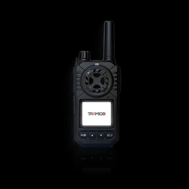 PoC radio/walkie talkie med ubegrænset rækkevidde