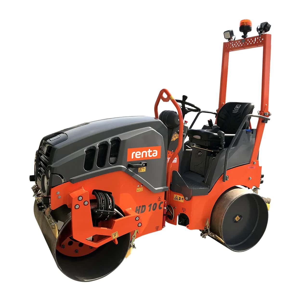 HAMM HD 10C VV Knækstyret Tromle