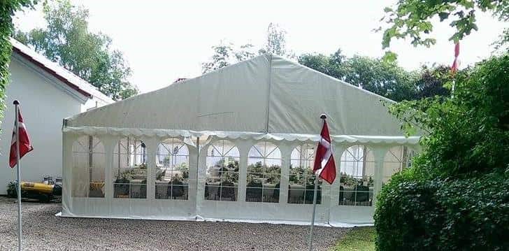 Telt 9*9 meter (81 m2)