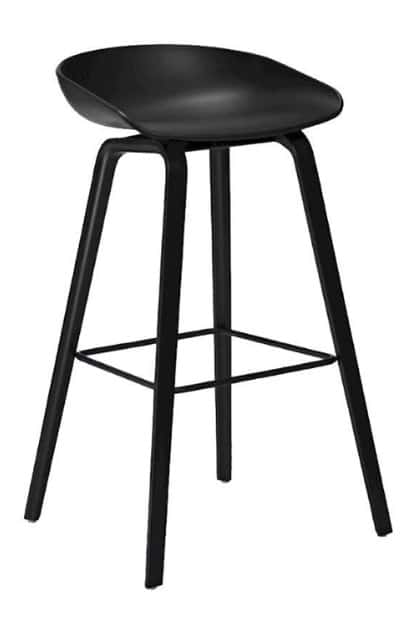 HAY barstol AAS 32 høj, sort