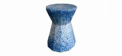 Mabel Glacier - side table/ stool, blå/ blue
