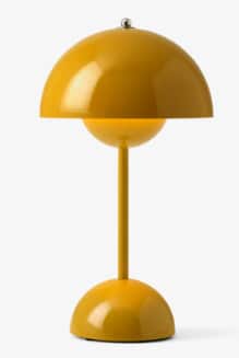 Flower Pot lampe, senneps gul