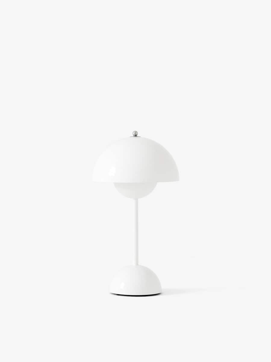 Flower Pot lampe, hvid
