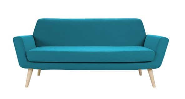 Scope sofa, turkis, ask ben