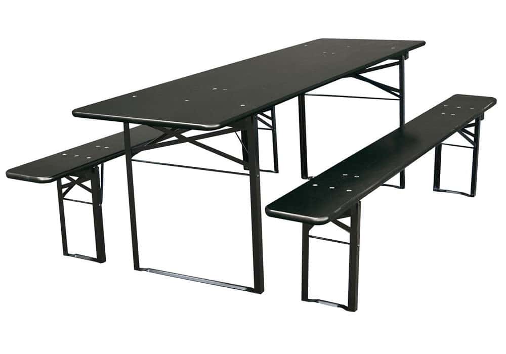 Bord (bord/bænk sæt), sort