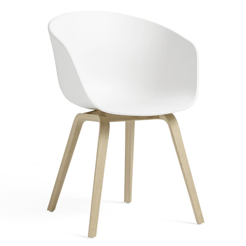 HAY About a chair, hvid og eg