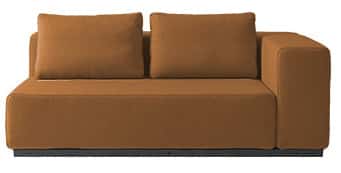 Softline Nevada sofa, rust