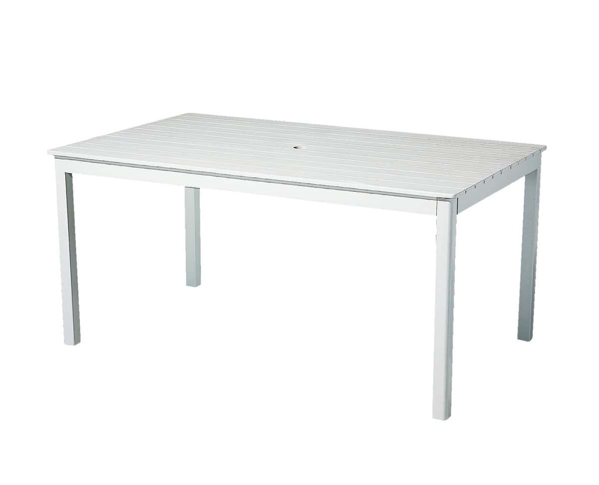 Havebord, hvid
