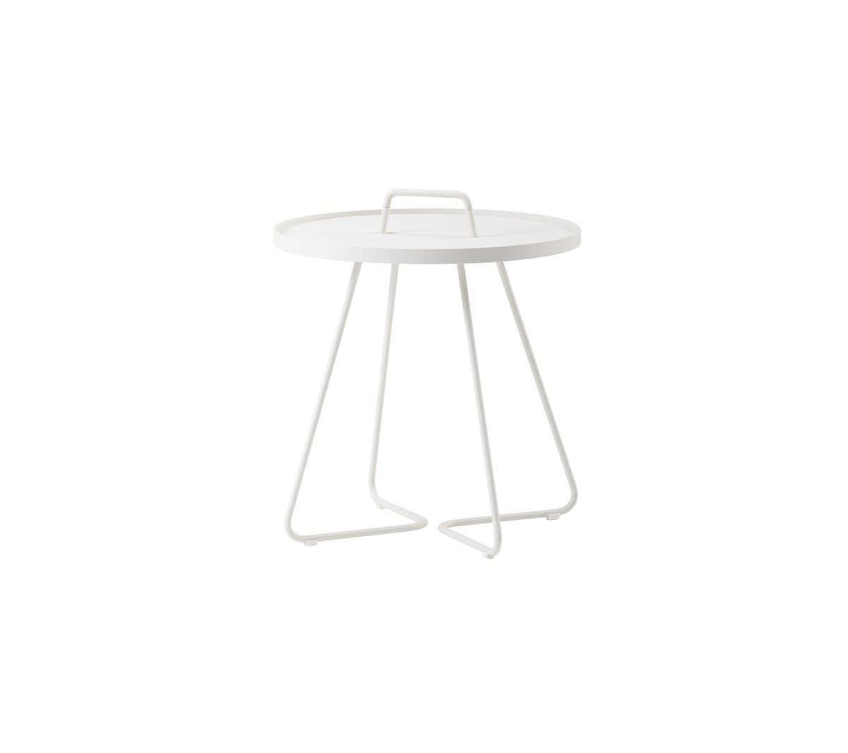 On-the-move sidebord, hvid