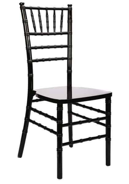 Chiavari stol, sort