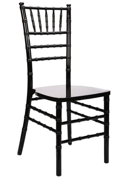 Chiavari stol, sort