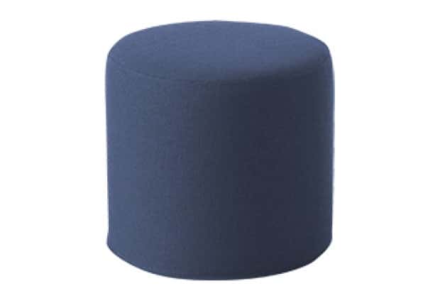 Drum puf, blå