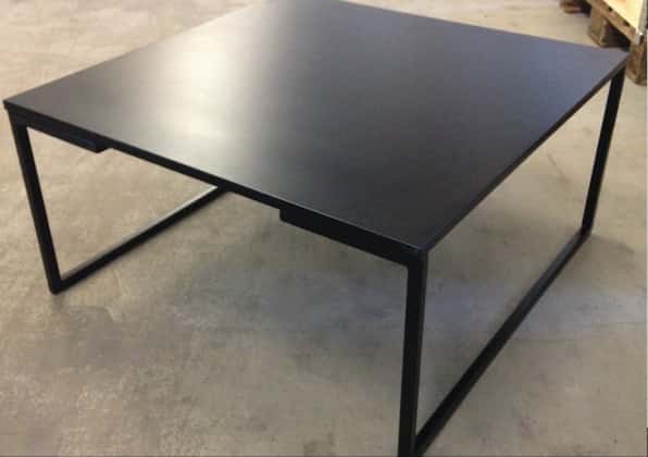 Softline Mirror bord, sort